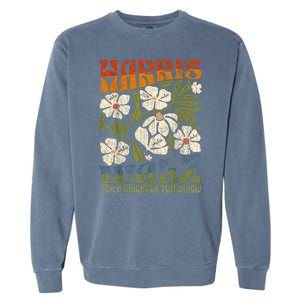 Harris Waltz 2024 For A Brighter Tomorrow Boho Aesthetic Garment-Dyed Sweatshirt