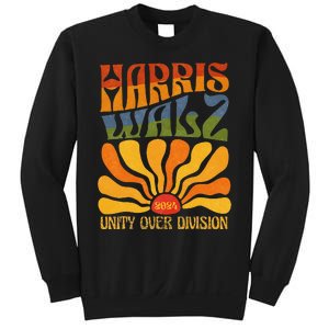 Harris Waltz 2024 Unity Over Division Kamala Harris Tim Walz Sweatshirt