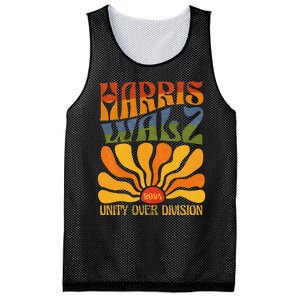 Harris Waltz 2024 Unity Over Division Kamala Harris Tim Walz Mesh Reversible Basketball Jersey Tank