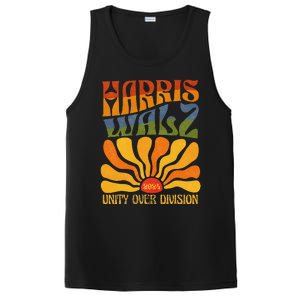 Harris Waltz 2024 Unity Over Division Kamala Harris Tim Walz PosiCharge Competitor Tank