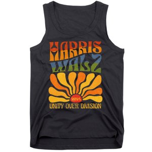 Harris Waltz 2024 Unity Over Division Kamala Harris Tim Walz Tank Top