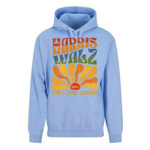 Harris Waltz 2024 Unity Over Division Kamala Harris Tim Walz Unisex Surf Hoodie