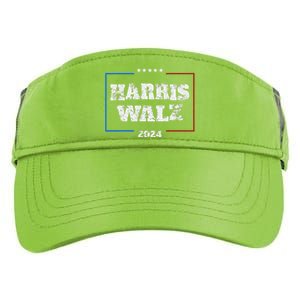 Harris Walz 2024 Election Liberal Gifts Adult Drive Performance Visor