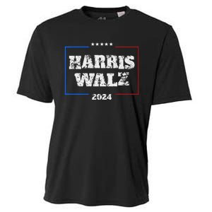 Harris Walz 2024 Election Liberal Gifts Cooling Performance Crew T-Shirt