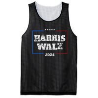 Harris Walz 2024 Election Liberal Gifts Mesh Reversible Basketball Jersey Tank