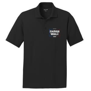 Harris Walz 2024 Election Liberal Gifts PosiCharge RacerMesh Polo