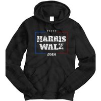 Harris Walz 2024 Election Liberal Gifts Tie Dye Hoodie