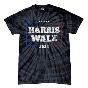 Harris Walz 2024 Election Liberal Gifts Tie-Dye T-Shirt