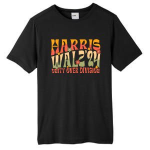 Harris Waltz 2024 Unity Over Division Tall Fusion ChromaSoft Performance T-Shirt