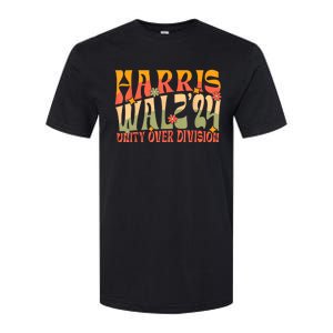 Harris Waltz 2024 Unity Over Division Softstyle CVC T-Shirt