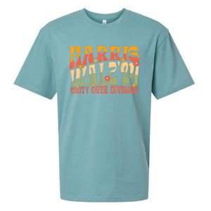 Harris Waltz 2024 Unity Over Division Sueded Cloud Jersey T-Shirt