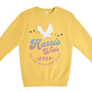 Harris Walz 2024 Election Vote Blue Kamala Walz 2024 Premium Crewneck Sweatshirt