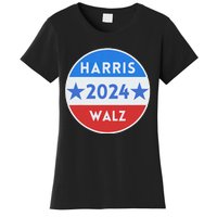 Harris Walz 2024 For President Patriotic Kamala Waltz 2024 Women's T-Shirt