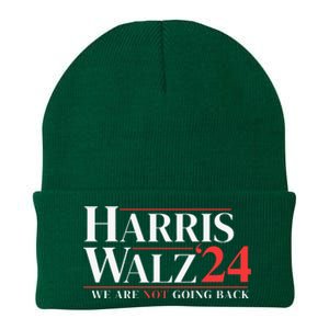 Harris Walz 24 We Are Not Going Back Knit Cap Winter Beanie