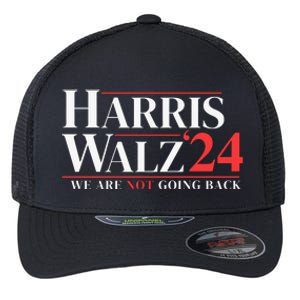 Harris Walz 24 We Are Not Going Back Flexfit Unipanel Trucker Cap