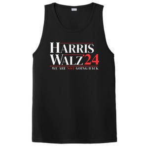 Harris Walz 24 We Are Not Going Back PosiCharge Competitor Tank