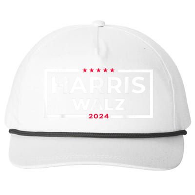 Harris Walz 2024 Tim Walz Kamala Harris Usa Election Apparel Snapback Five-Panel Rope Hat