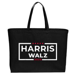 Harris Walz 2024 Tim Walz Kamala Harris Usa Election Apparel Cotton Canvas Jumbo Tote