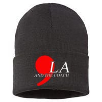 Harris Walz 2024 Comma La And The Coach Sustainable Knit Beanie