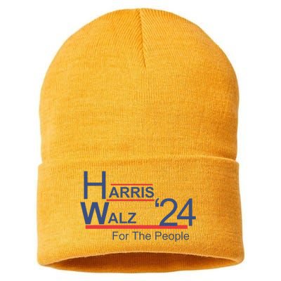 Harris Walz 24 For The People Sustainable Knit Beanie