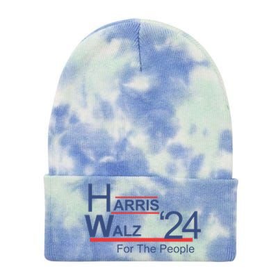 Harris Walz 24 For The People Tie Dye 12in Knit Beanie