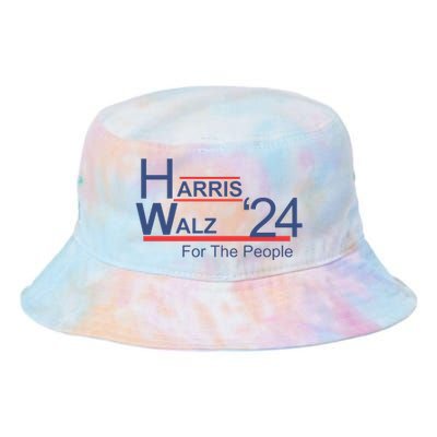 Harris Walz 24 For The People Tie Dye Newport Bucket Hat