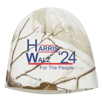 Harris Walz 24 For The People Kati - Camo Knit Beanie