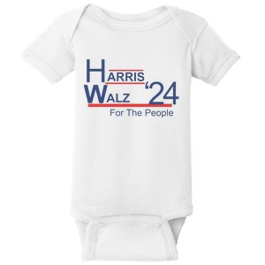 Harris Walz 24 For The People Baby Bodysuit