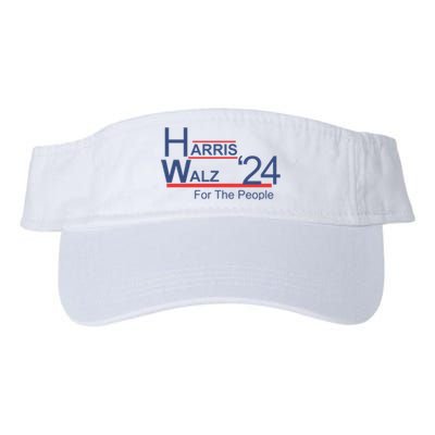 Harris Walz 24 For The People Valucap Bio-Washed Visor