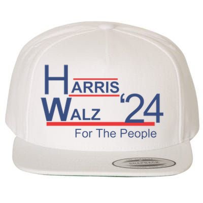 Harris Walz 24 For The People Wool Snapback Cap