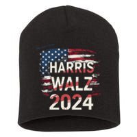 Harris Walz 2024 Patriotic Election Kamala Harris Short Acrylic Beanie