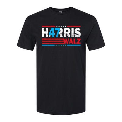 Harris Walz 47 Kamala Harris 2024 Softstyle CVC T-Shirt