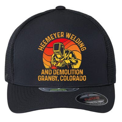 Heemeyer Welding And Demolition Grandby Colorado Welder Flexfit Unipanel Trucker Cap
