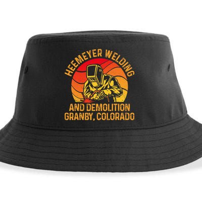 Heemeyer Welding And Demolition Grandby Colorado Welder Sustainable Bucket Hat
