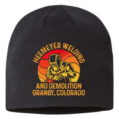 Heemeyer Welding And Demolition Grandby Colorado Welder Sustainable Beanie