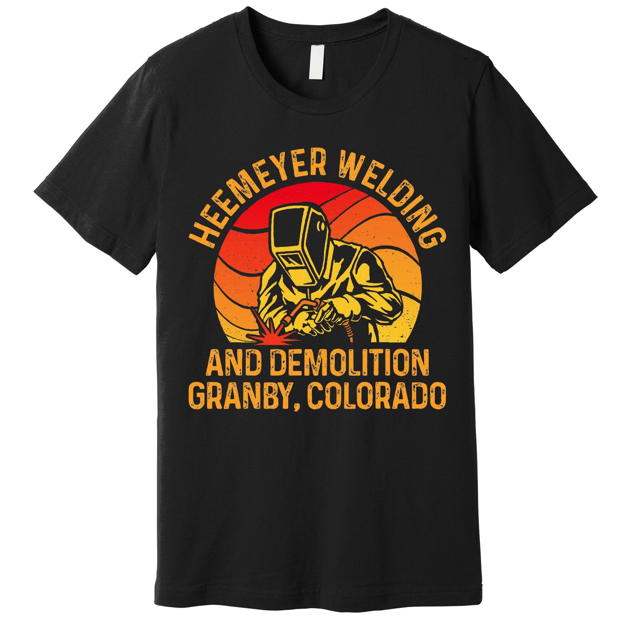 Heemeyer Welding And Demolition Grandby Colorado Welder Premium T-Shirt