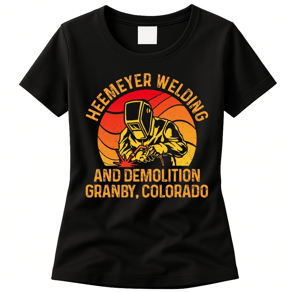 Heemeyer Welding And Demolition Grandby Colorado Welder Womens T-Shirt