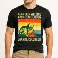 Heemeyer Welding And Demolition Granby Cooling Performance Crew T-Shirt