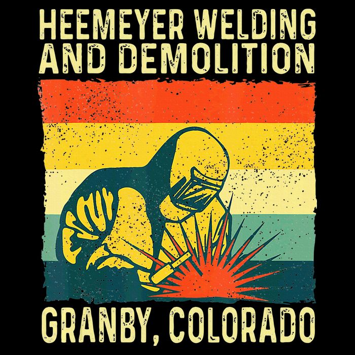 Heemeyer Welding And Demolition Granby Cooling Performance Crew T-Shirt