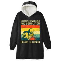 Heemeyer Welding And Demolition Granby Hooded Wearable Blanket