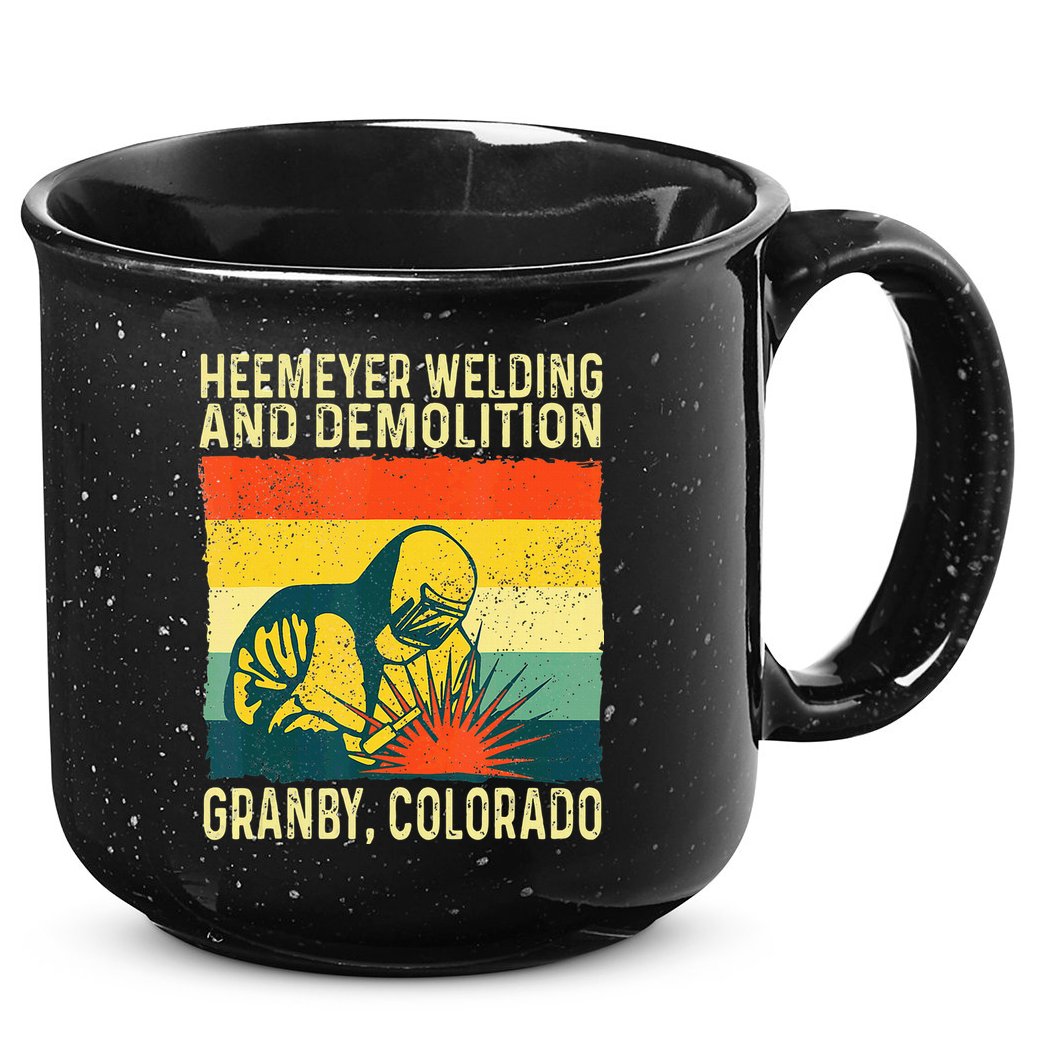 Heemeyer Welding And Demolition Granby 15oz Campfire Ceramic Mug