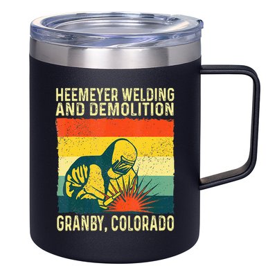 Heemeyer Welding And Demolition Granby 12oz Stainless Steel Coffee Mug