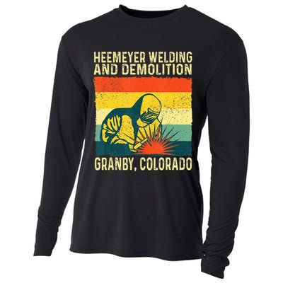 Heemeyer Welding And Demolition Granby Cooling Performance Long Sleeve Crew