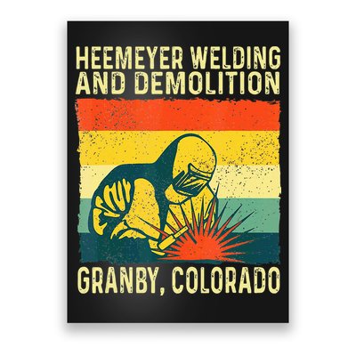Heemeyer Welding And Demolition Granby Poster
