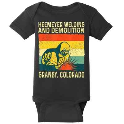 Heemeyer Welding And Demolition Granby Baby Bodysuit