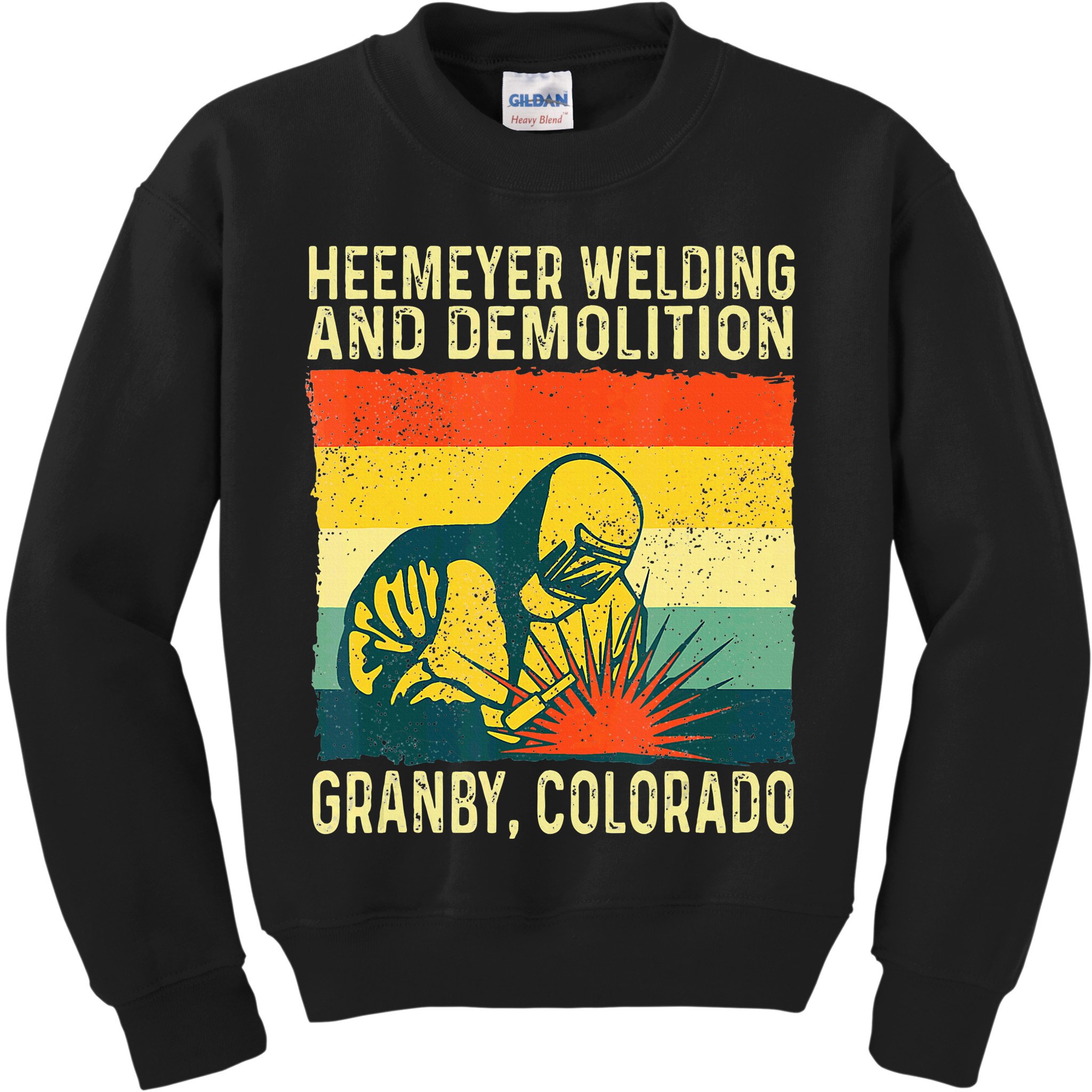 Heemeyer Welding And Demolition Granby Kids Sweatshirt