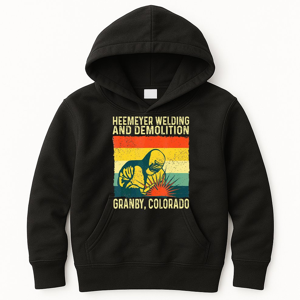 Heemeyer Welding And Demolition Granby Kids Hoodie