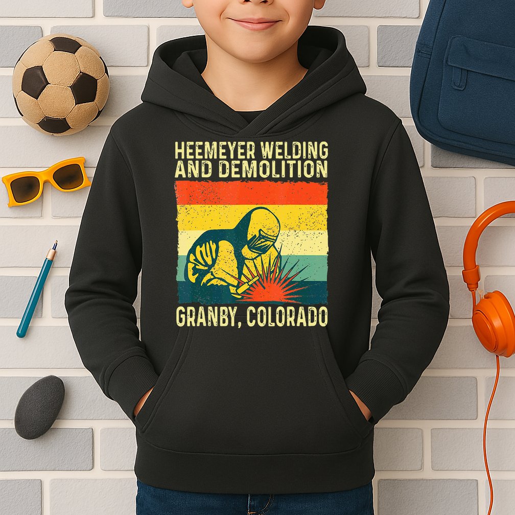 Heemeyer Welding And Demolition Granby Kids Hoodie