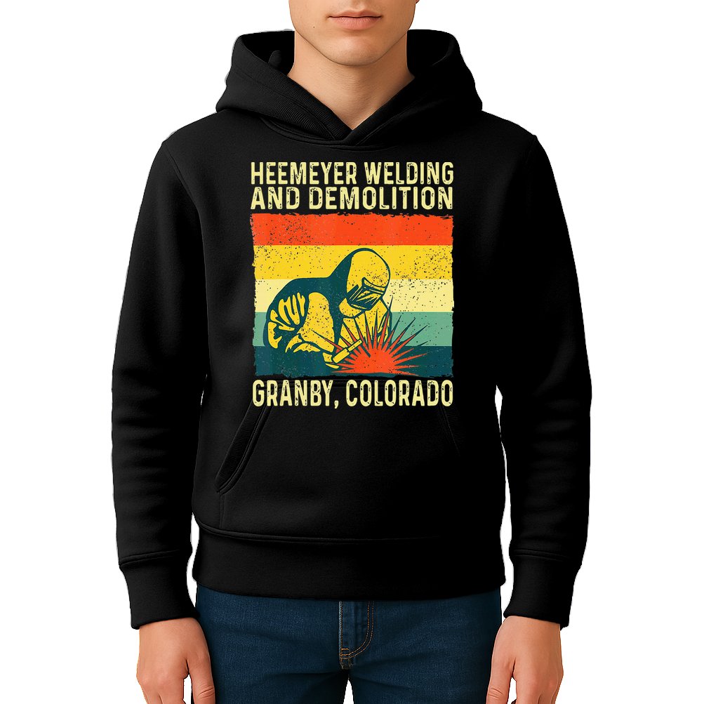 Heemeyer Welding And Demolition Granby Kids Hoodie