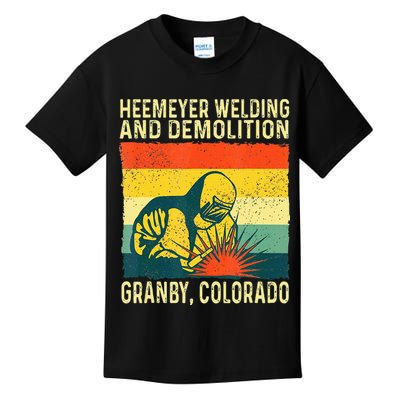 Heemeyer Welding And Demolition Granby Kids T-Shirt